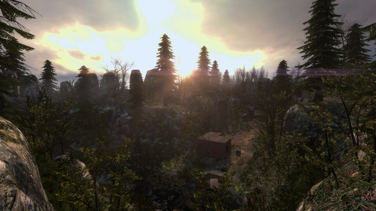 Обои дикая местность, пустыня, растительность, биом, лес в разрешении 1280x720