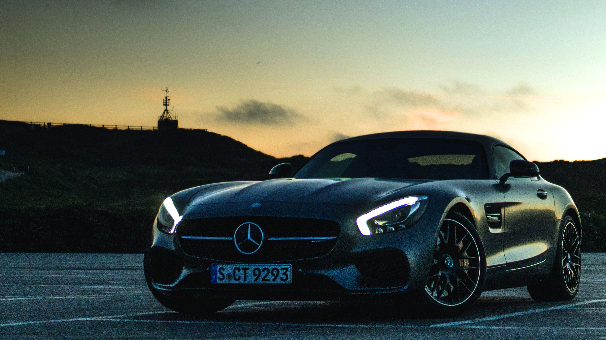 Обои Мерседес АМГ, авто, спорткар, спортивный автомобиль, nissan gt r в разрешении 2560x1440