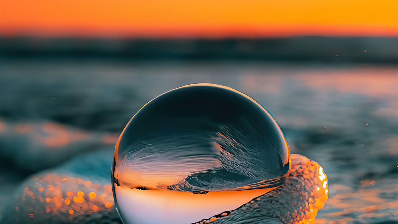 Обои вода, смартфон, SIM-карта, облако, атмосфера в разрешении 1280x720