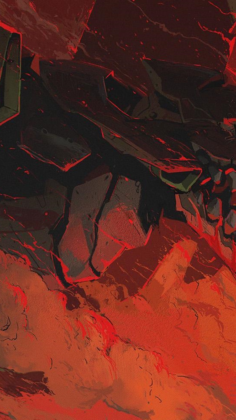 Oboi Eva 01 Sindzi Ikari Evangelion Anime Korichnevyj Cvet Dlya Iphone 6 6s 7 8 Besplatno Zastavka 750x1334 Skachat Kartinki I Foto