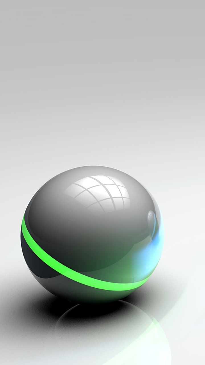 Обои цифровое искусство, абстрактное искусство, сфера, мяч, 3d компьютерная графика в разрешении 720x1280
