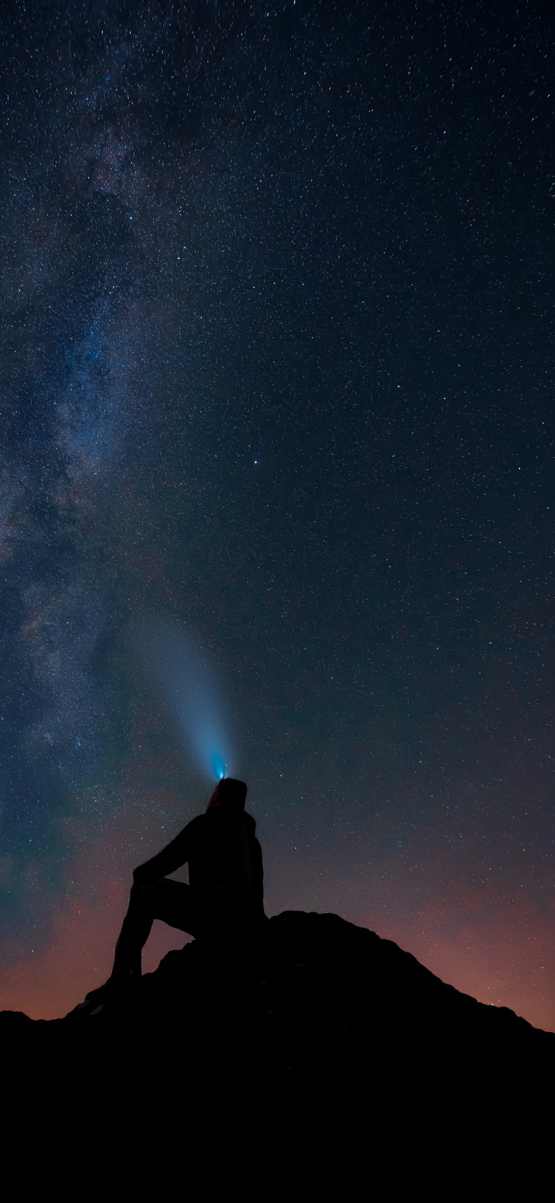 Обои звезда, космос, природа, атмосфера, облако в разрешении 1125x2436