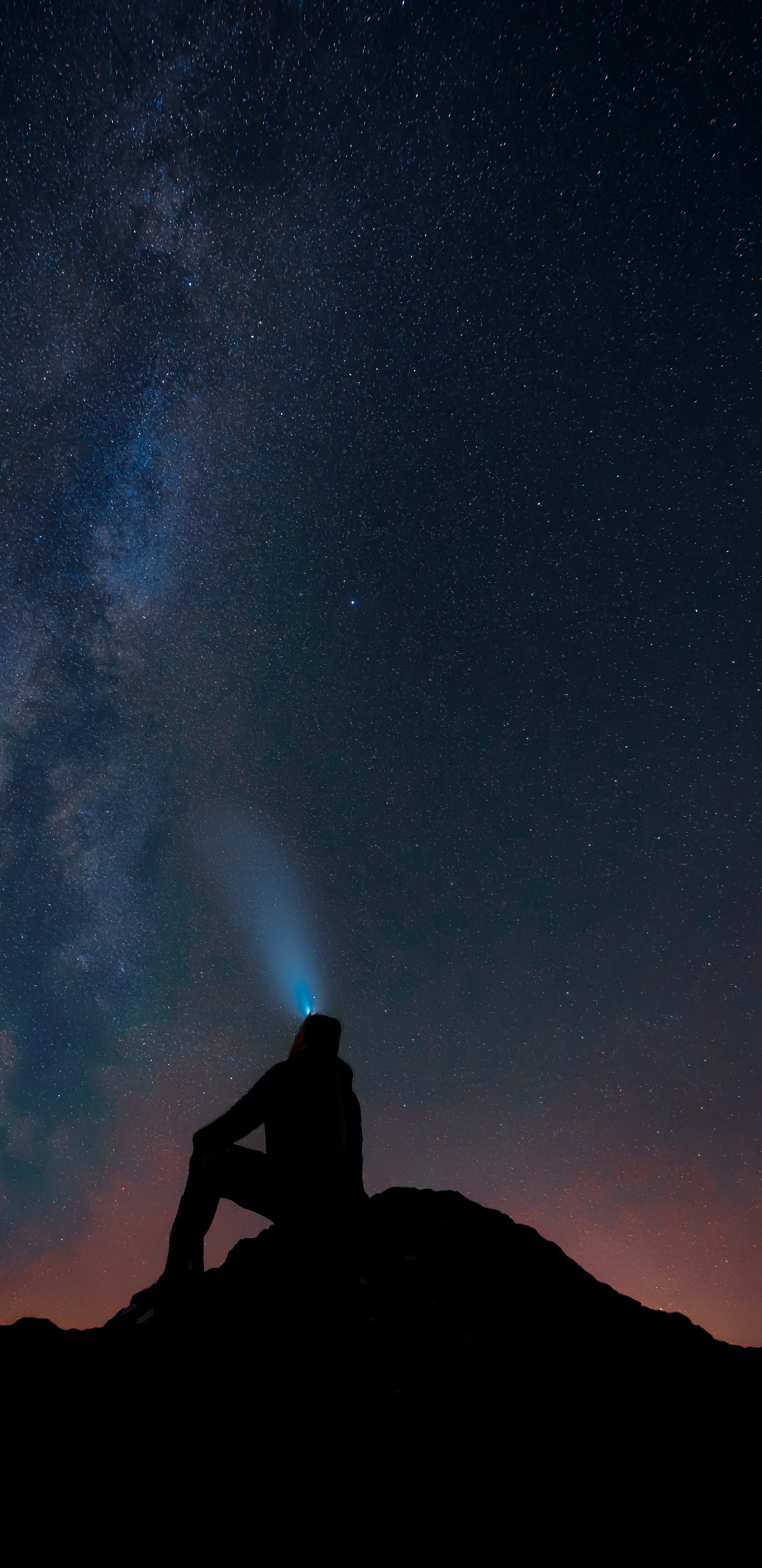 Обои звезда, космос, природа, атмосфера, облако в разрешении 1440x2960