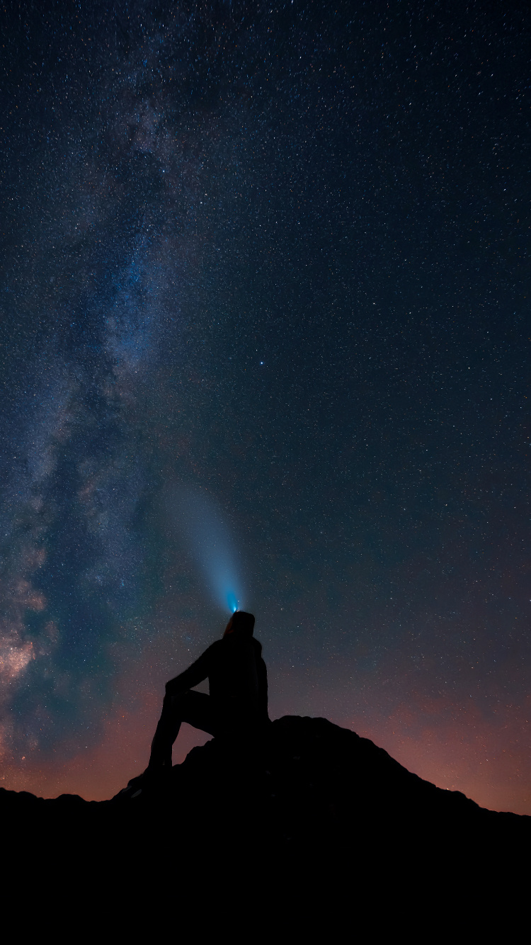 Обои звезда, космос, природа, атмосфера, облако в разрешении 750x1334