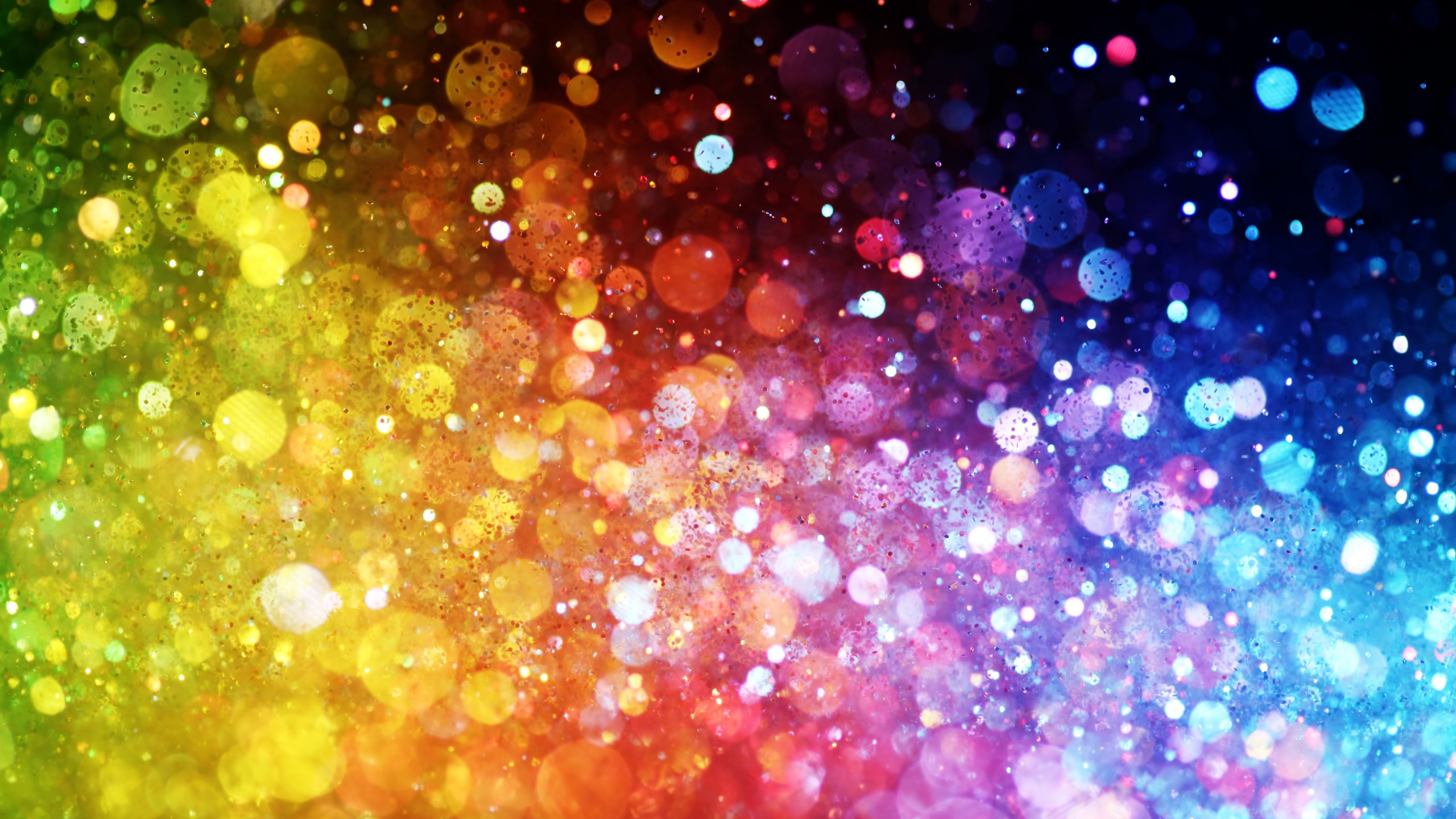 Обои космос, цвет, Радуги и расписали шалав, Вселенная, Радуга в разрешении 2560x1440