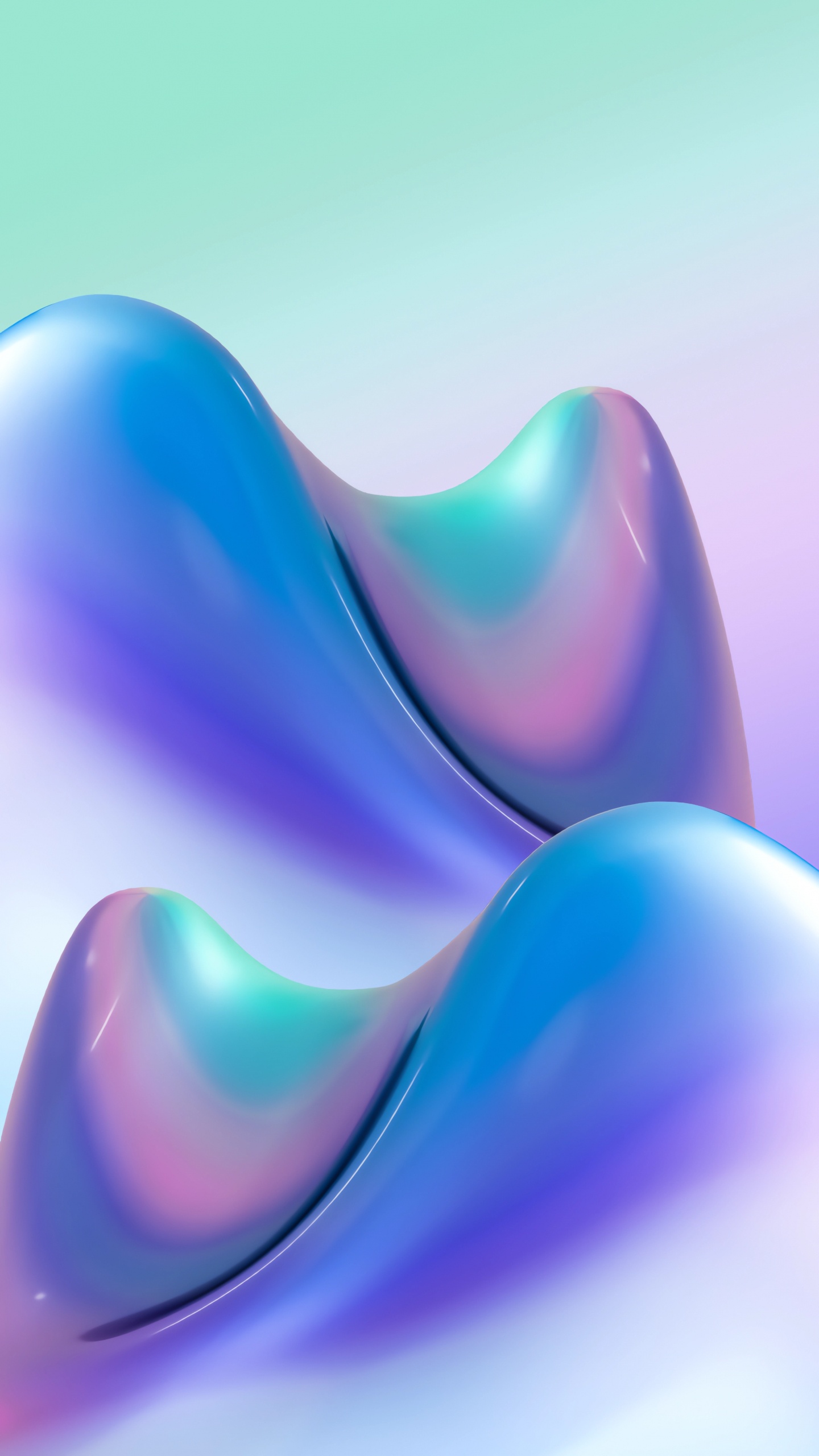 Обои крупный план, жидкий, пурпур, жидкость, вода в разрешении 1440x2560