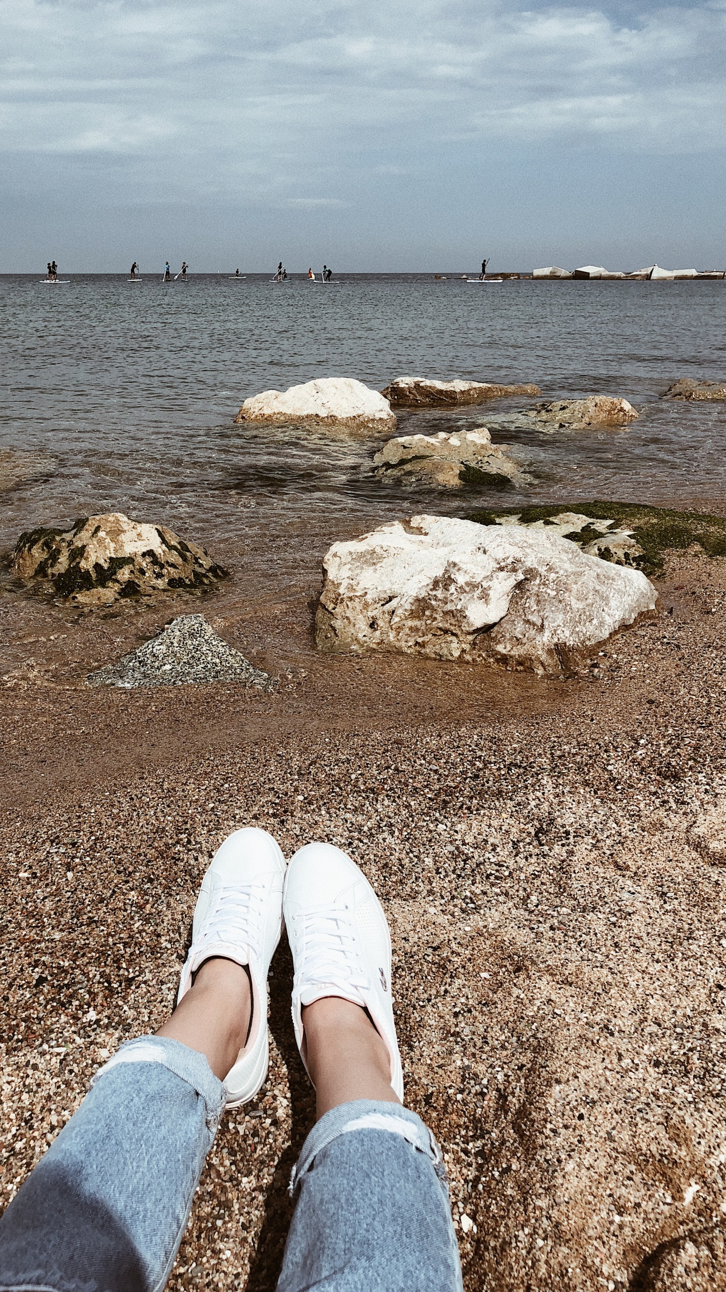 Обои море, пляж, туризм, вода, человек в разрешении 1440x2560