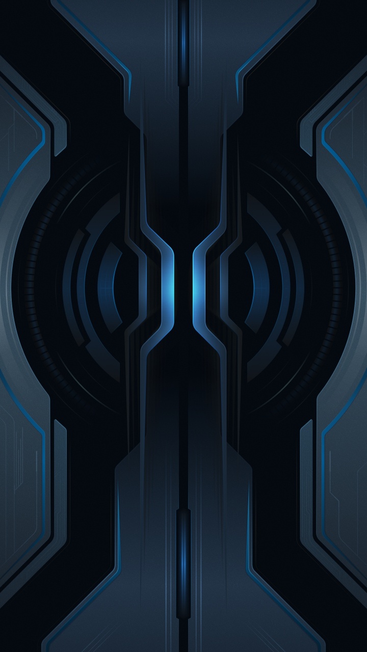 Обои Xiaomi, Blackshark 2 Pro, xiaomi черная акула 2, андроид, узор в разрешении 720x1280