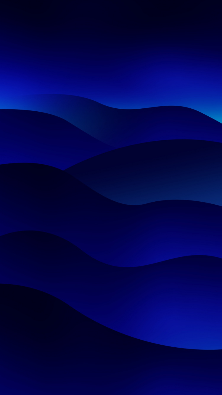 Обои атмосфера, синий кобальт, синий, лазурный, пурпур в разрешении 750x1334