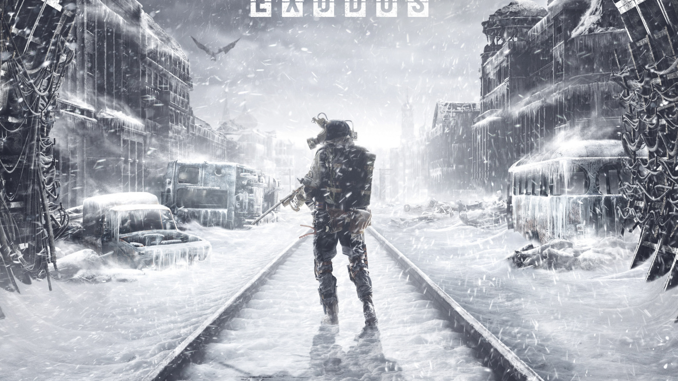 Обои Metro Exodus, метро последний свет, метро 2033 redux, Метро 2033, Игры 4А в разрешении 1366x768