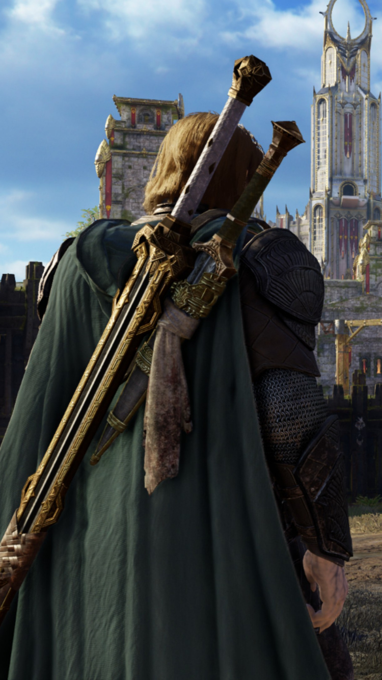 Обои Властелин Колец, игры, средневековье, стратегии видео игры, архитектура в разрешении 750x1334