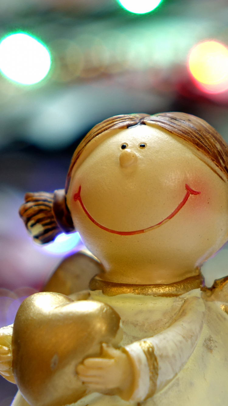 Обои Рождество, Рождественские огни, Сочельник, новогоднее украшение, Рождественская елка в разрешении 750x1334