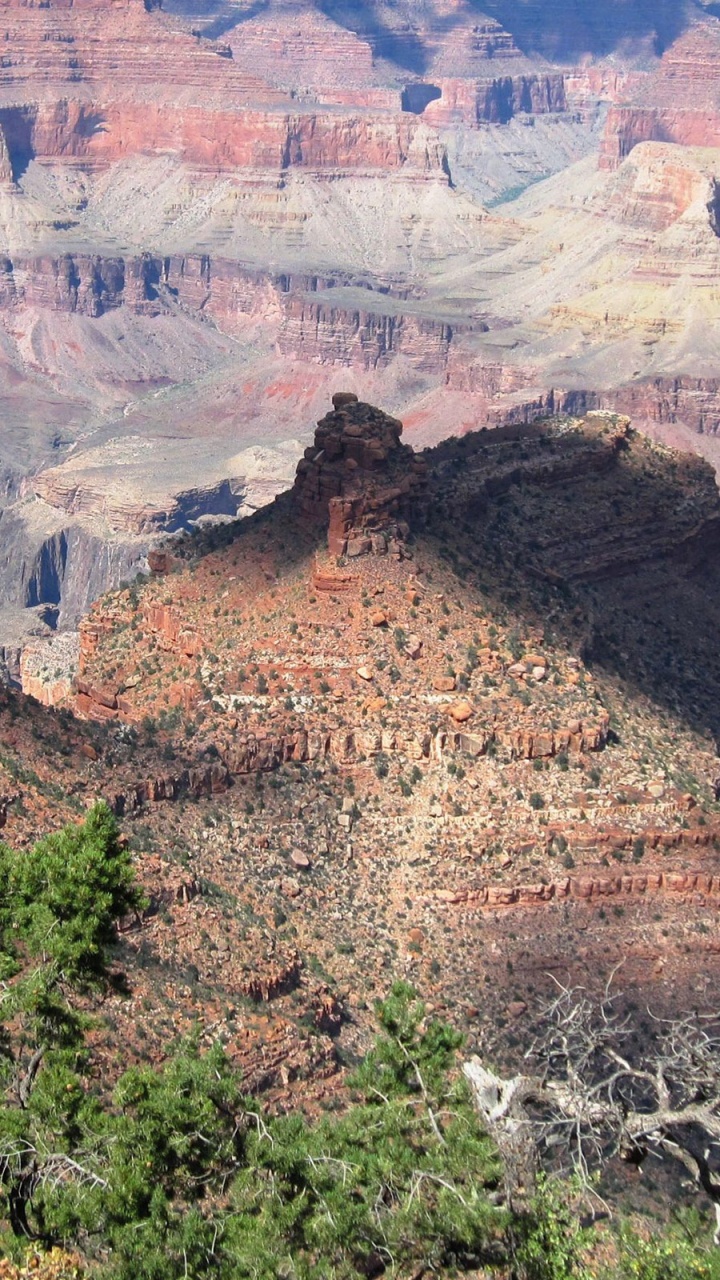 Обои национальный парк, геология, каньон, обнажение, национальный парк Гранд каньон в разрешении 720x1280