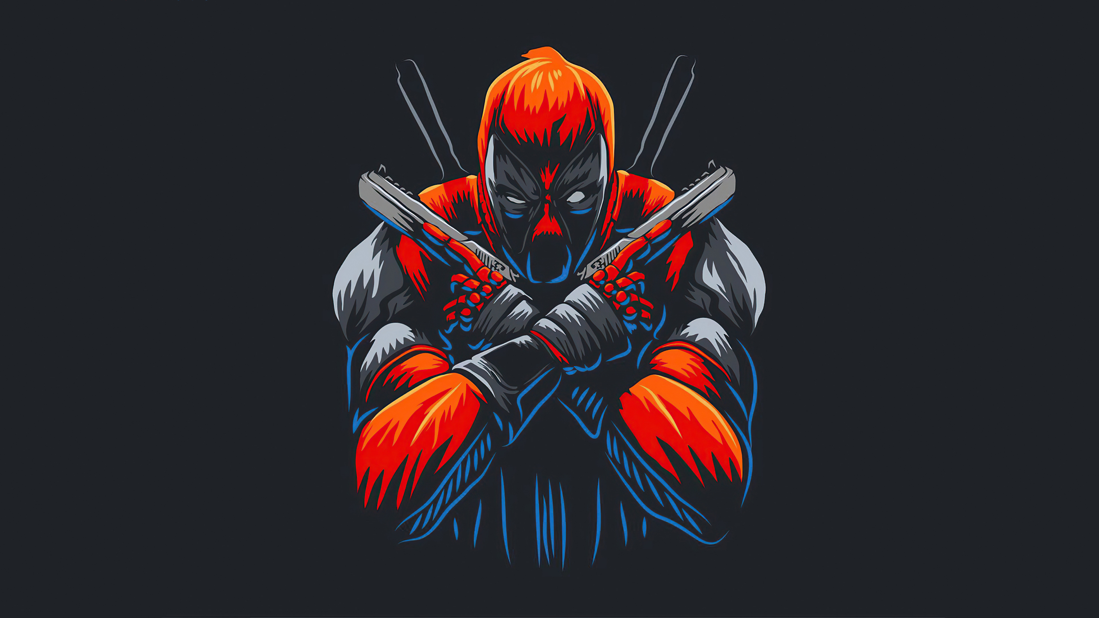 Обои яблоко, ipod touch, жест, арт, мультфильм в разрешении 3840x2160