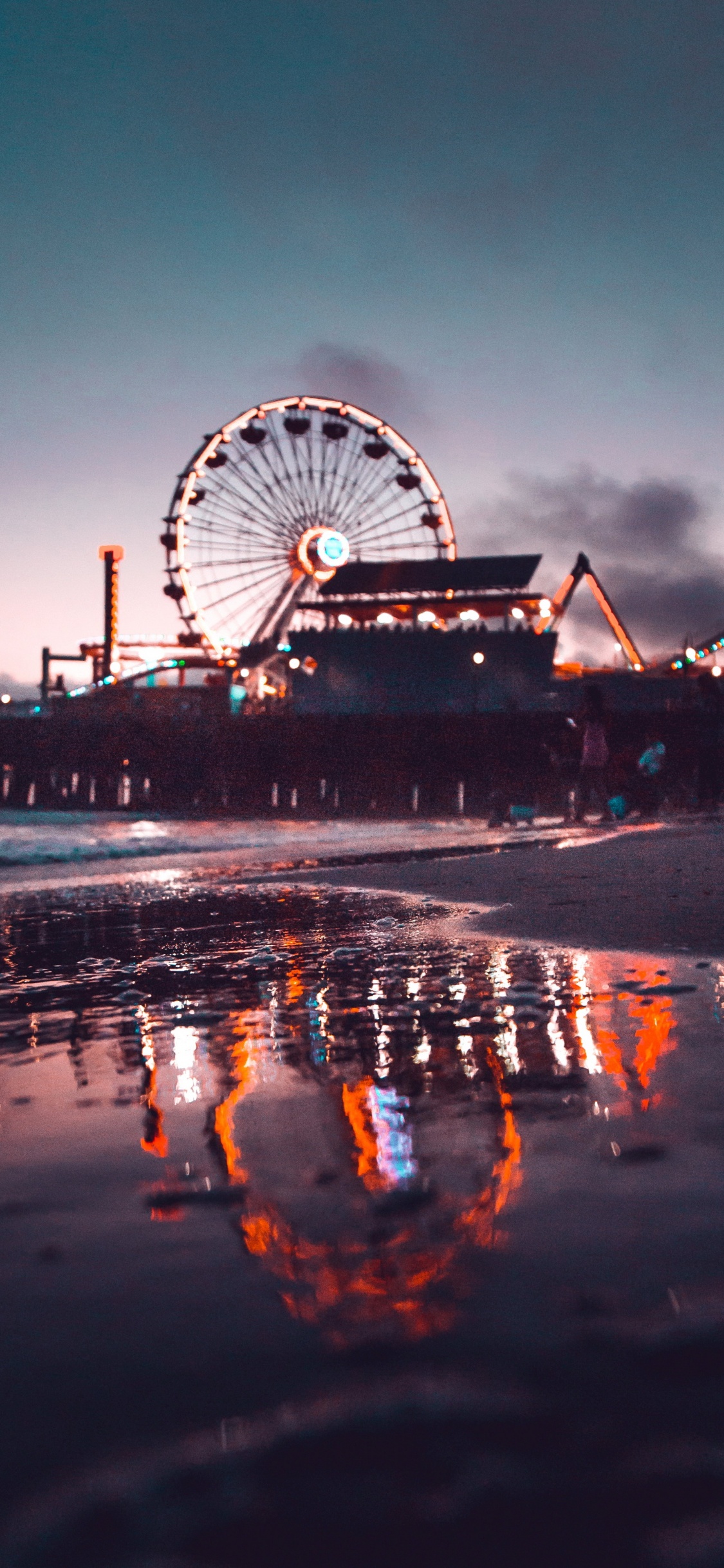 Обои отражение, постер, вода, природа, жидкий в разрешении 1125x2436