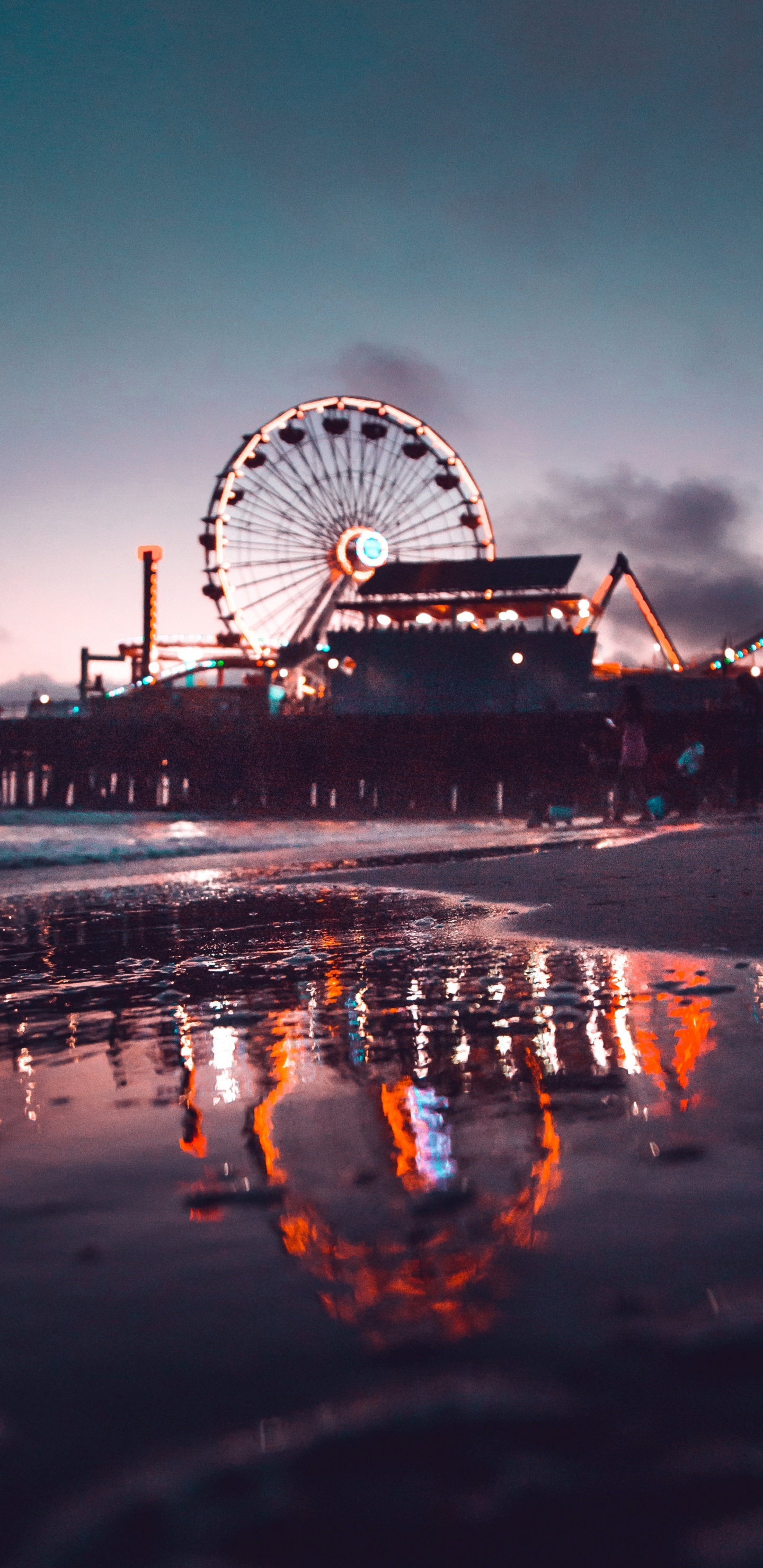 Обои отражение, постер, вода, природа, жидкий в разрешении 1440x2960