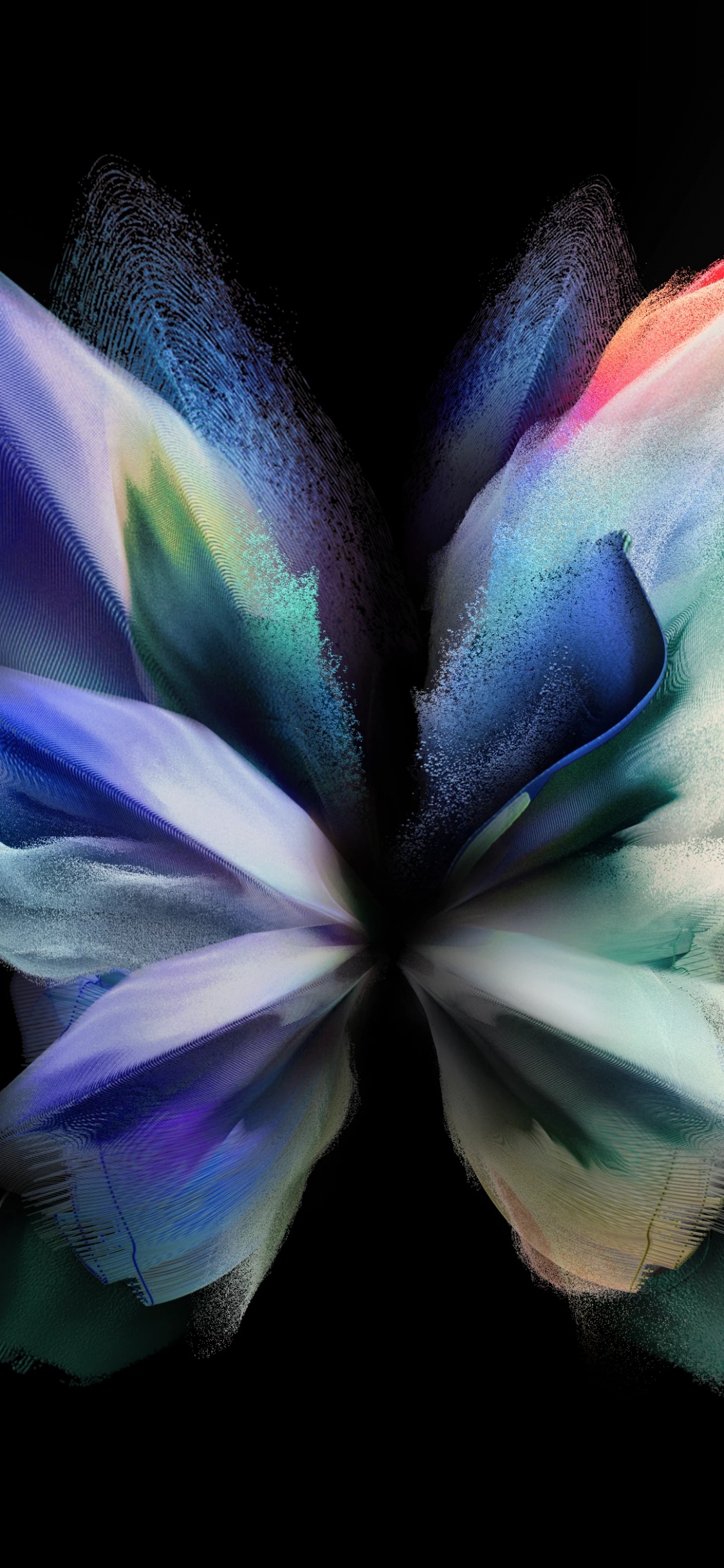 Обои Samsung Galaxy Z Fold 3 – Dark (for iPad) в разрешении 1125x2436