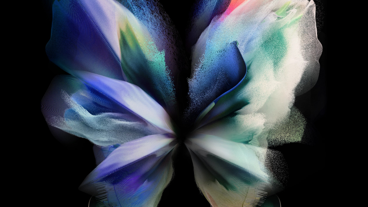 Обои Samsung Galaxy Z Fold 3 – Dark (for iPad) в разрешении 1280x720