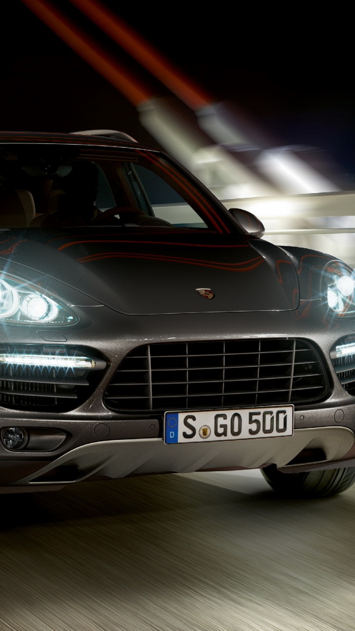 Обои Порше, авто, суперкар, Порше Кайен 2014, бампер в разрешении 720x1280