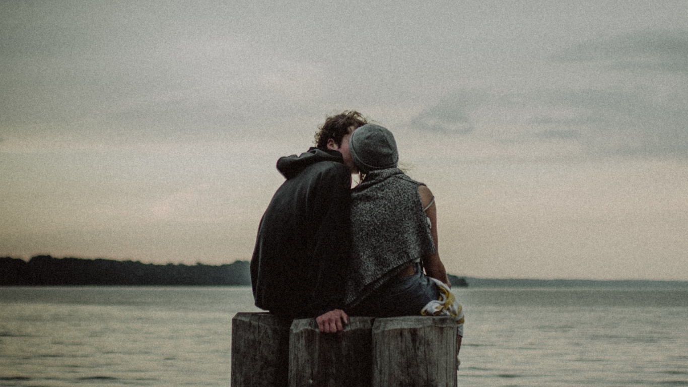 Обои вода, море, облако, океан, горизонт в разрешении 1366x768