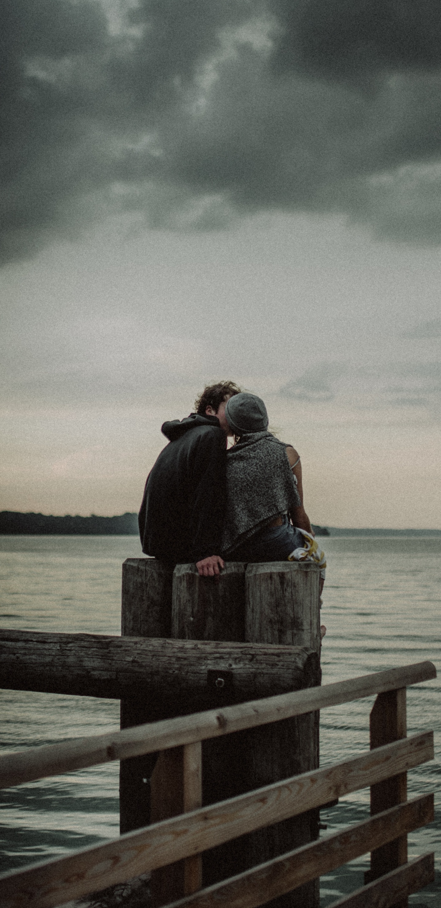 Обои вода, море, облако, океан, горизонт в разрешении 1440x2960