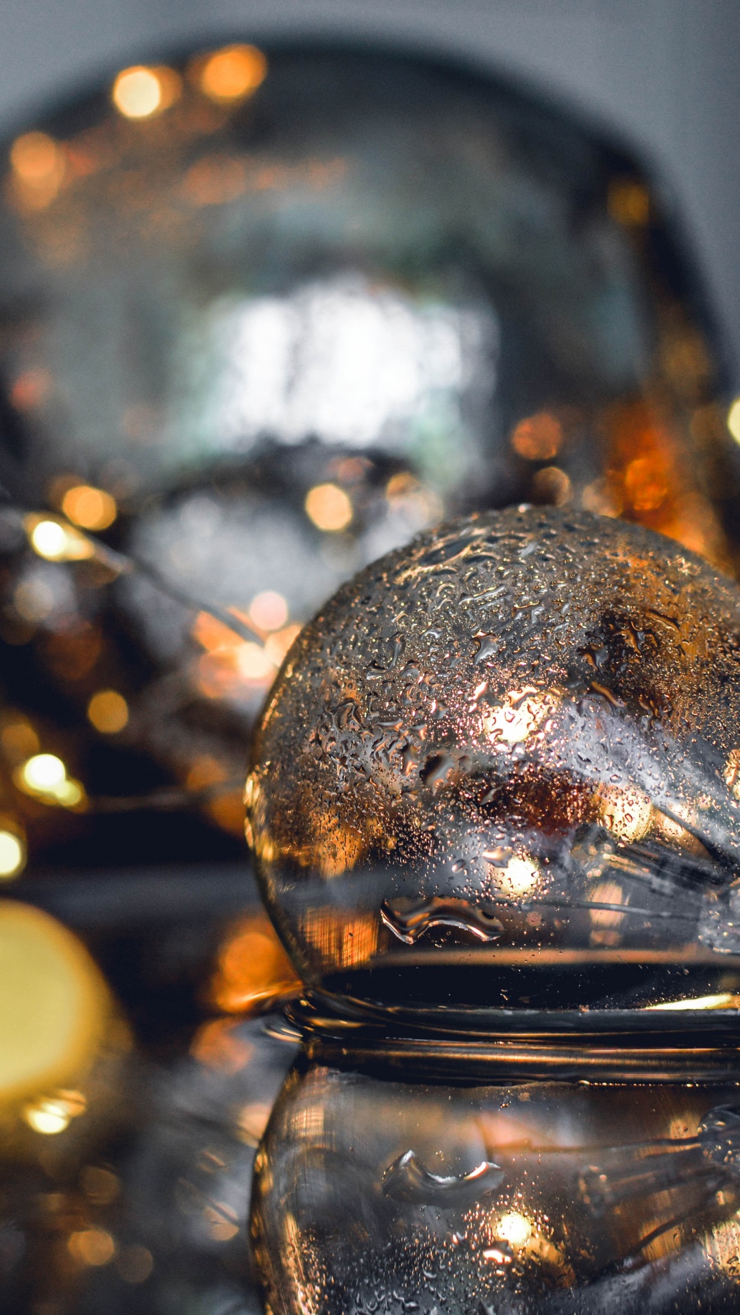 Обои рождественский орнамент, орнамент, Рождественские украшения, автомобильное освещение, дерево в разрешении 1080x1920