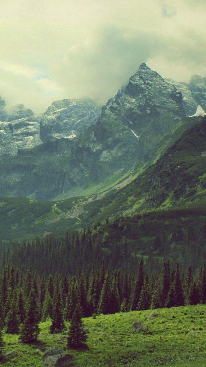 Обои долина землечерпалки, Долина, гора, нагорье, горный рельеф в разрешении 720x1280