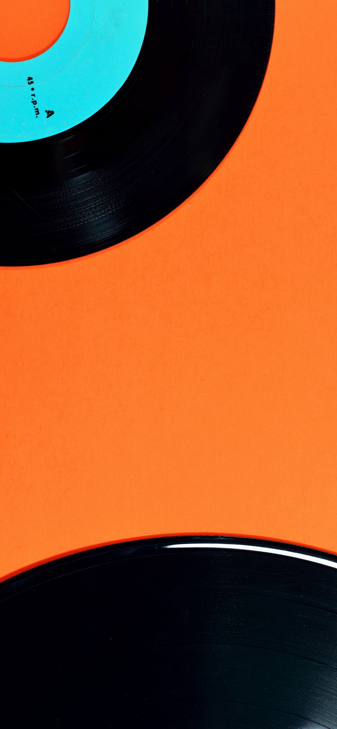 Обои Оранжевый цвет, текст, свет, Янтарь, арт в разрешении 1125x2436