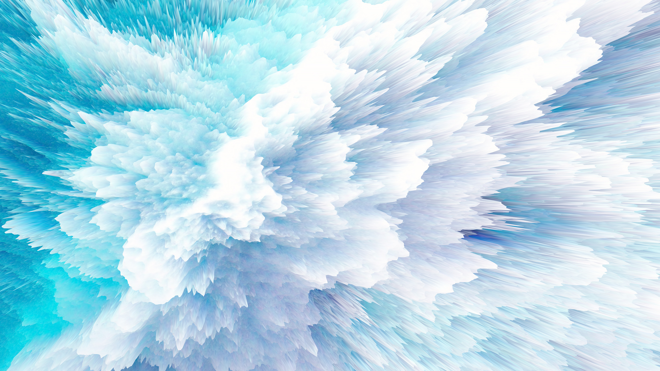 Обои абстрактное искусство, Сверхширокий форматы, лазурный, водоем, облако в разрешении 2560x1440