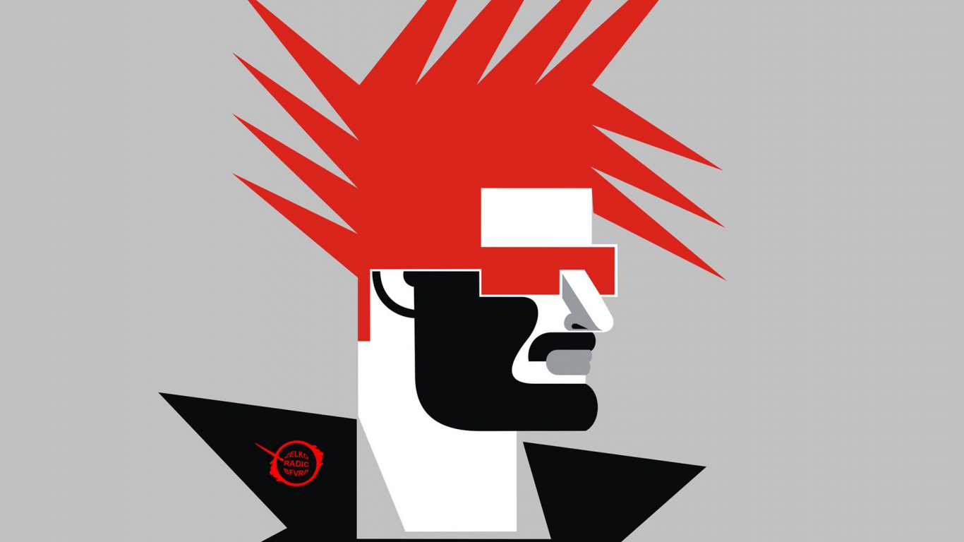 Обои профиль на ютубе, минимализм, арт, графический дизайн, ютуб в разрешении 1366x768