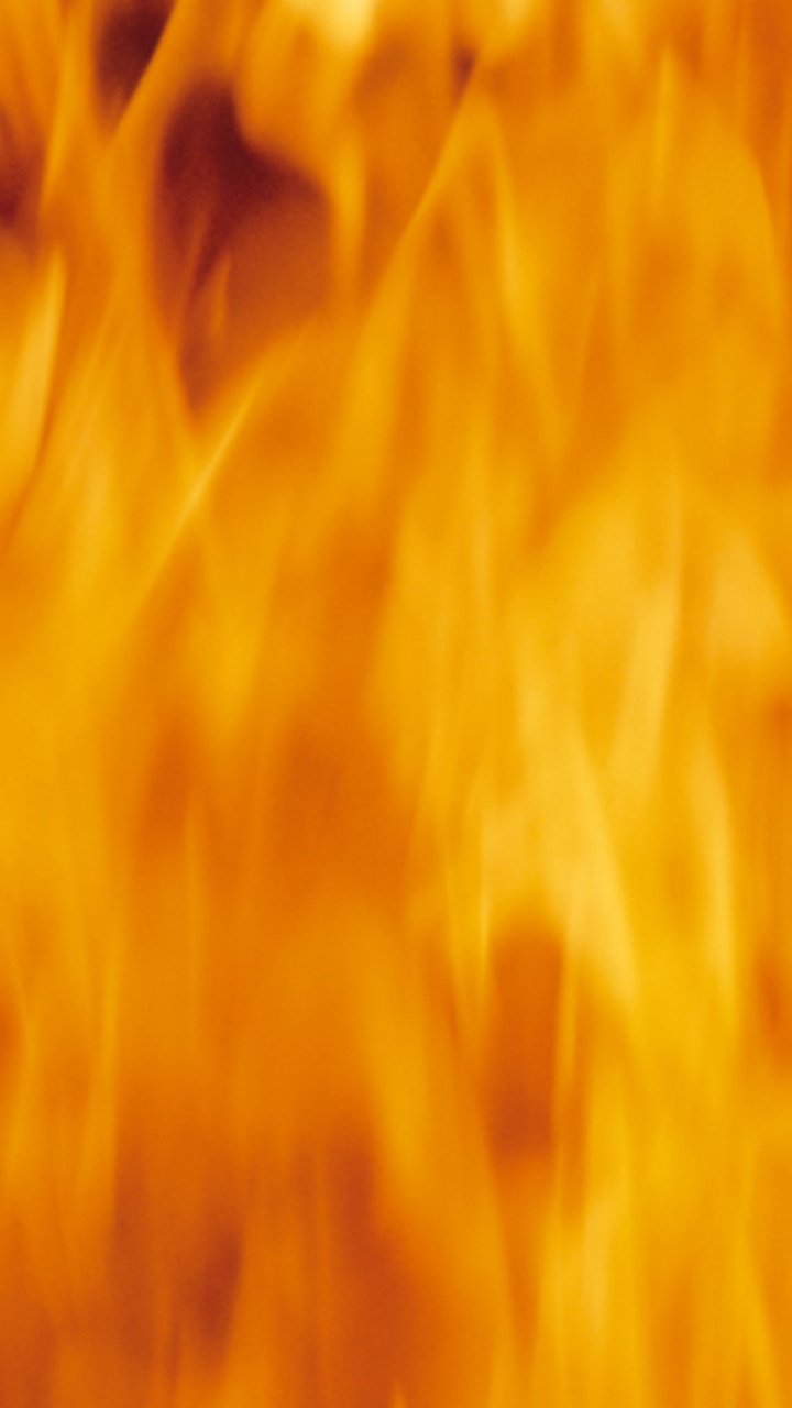 Обои огонь, пламя, Апельсин, желтый, окраска волос в разрешении 720x1280