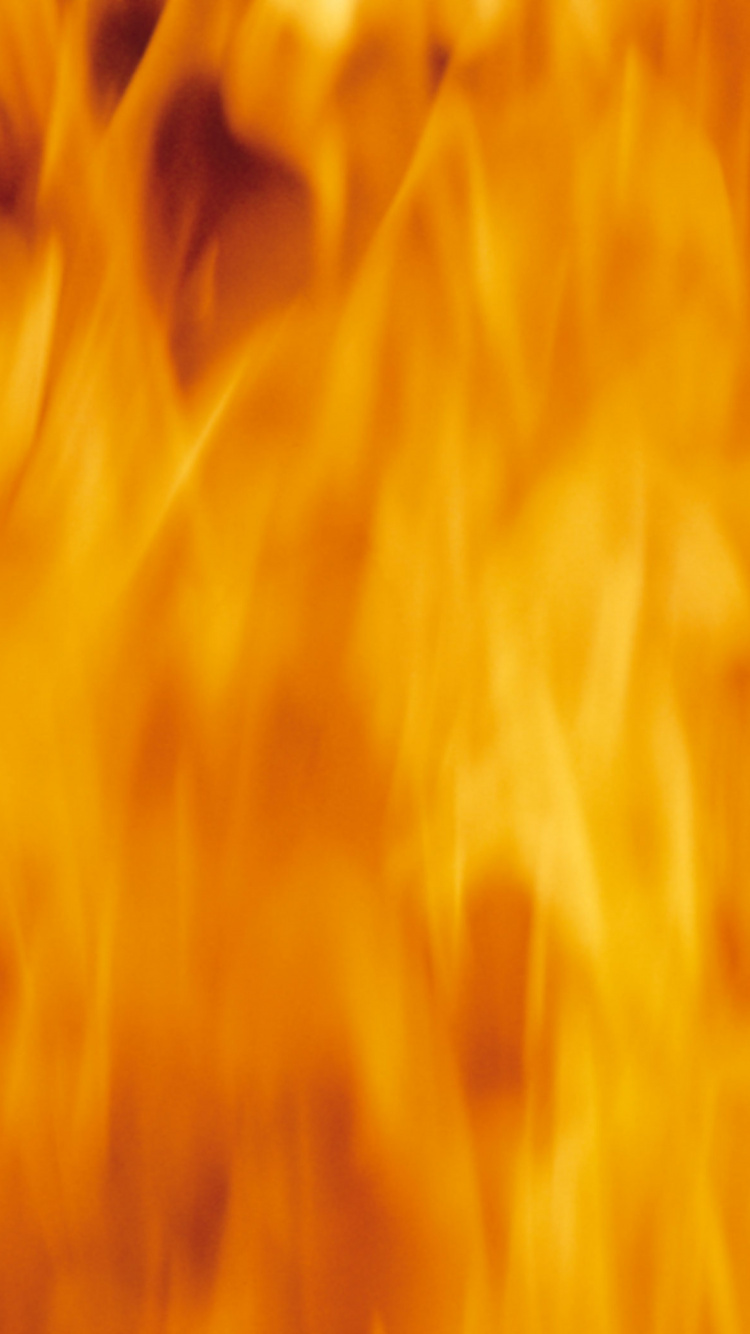 Обои огонь, пламя, Апельсин, желтый, окраска волос в разрешении 750x1334