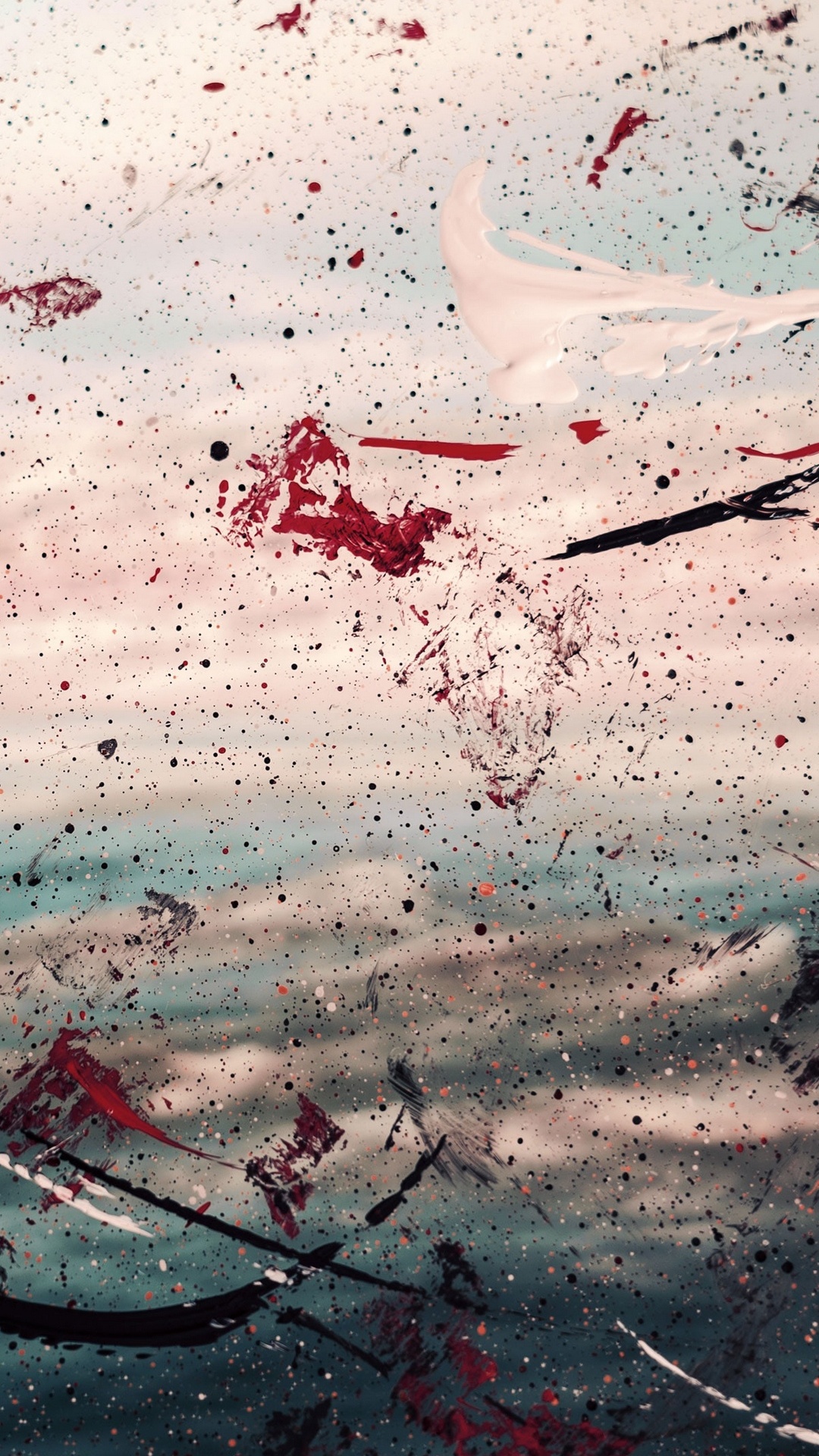 Обои вода, живопись, Альбом, музыкальный жанр, жидкий в разрешении 1080x1920