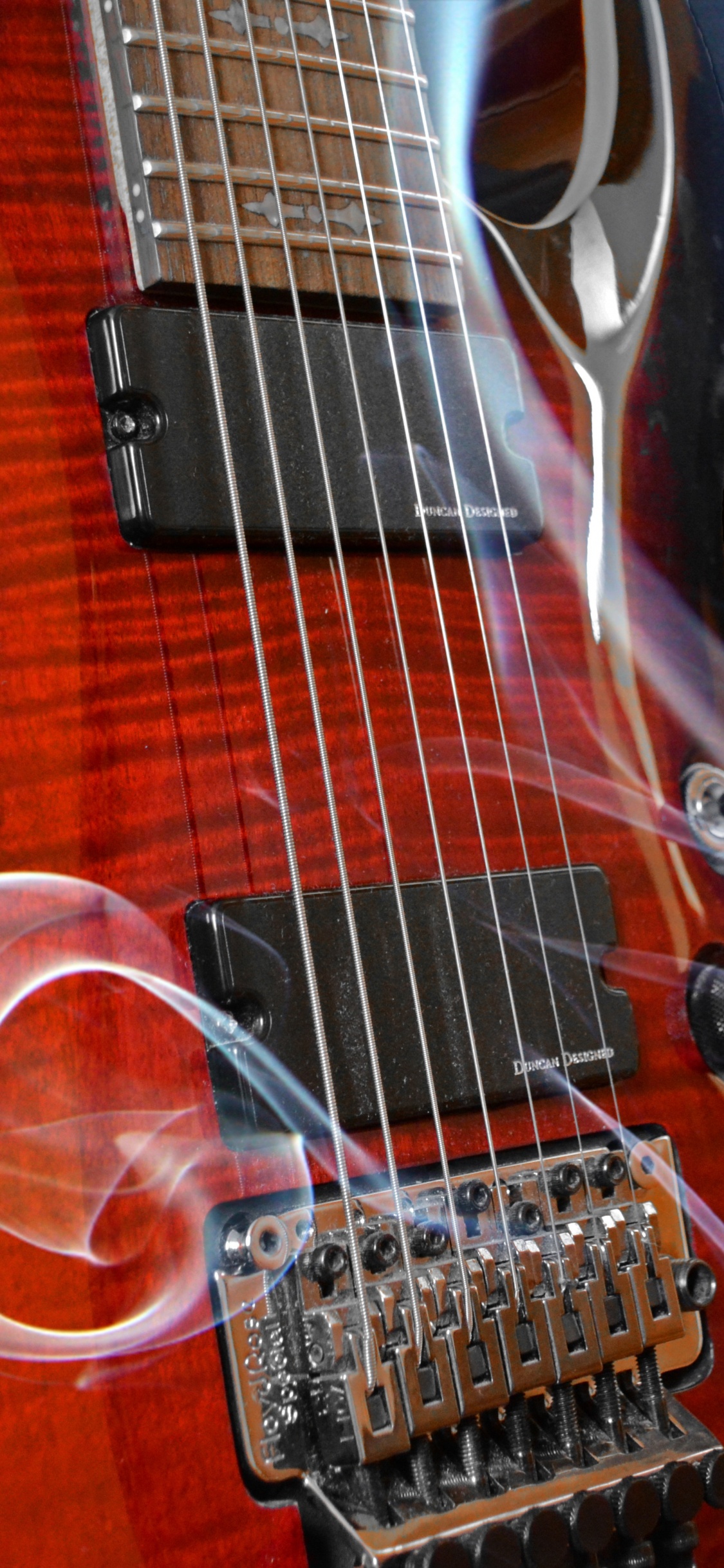 Обои электрогитара, гитара, басгитара, акустическая гитара, струнный инструмент в разрешении 1125x2436