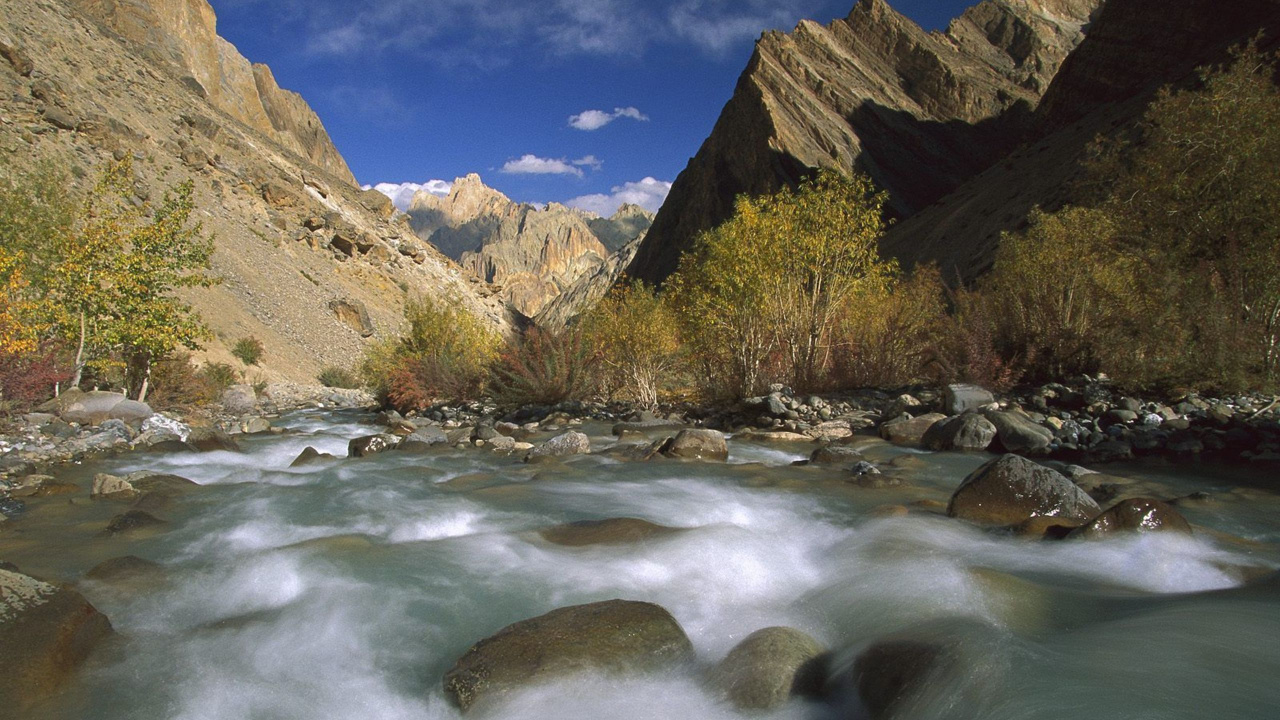 Обои Ладакх Индия, ладах, водоем, природа, реки в разрешении 1280x720