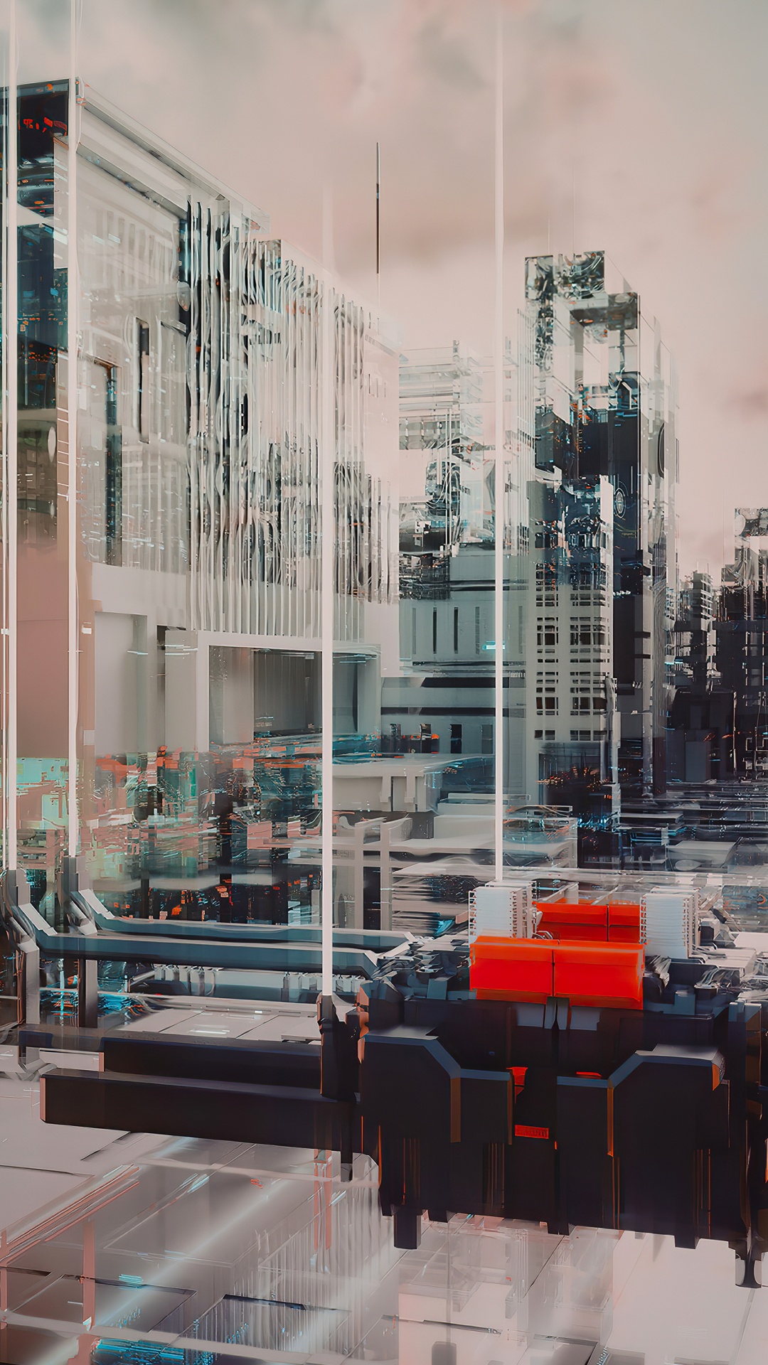 Обои городской район, архитектура, здание, дизайн интерьера, городской дизайн в разрешении 1080x1920