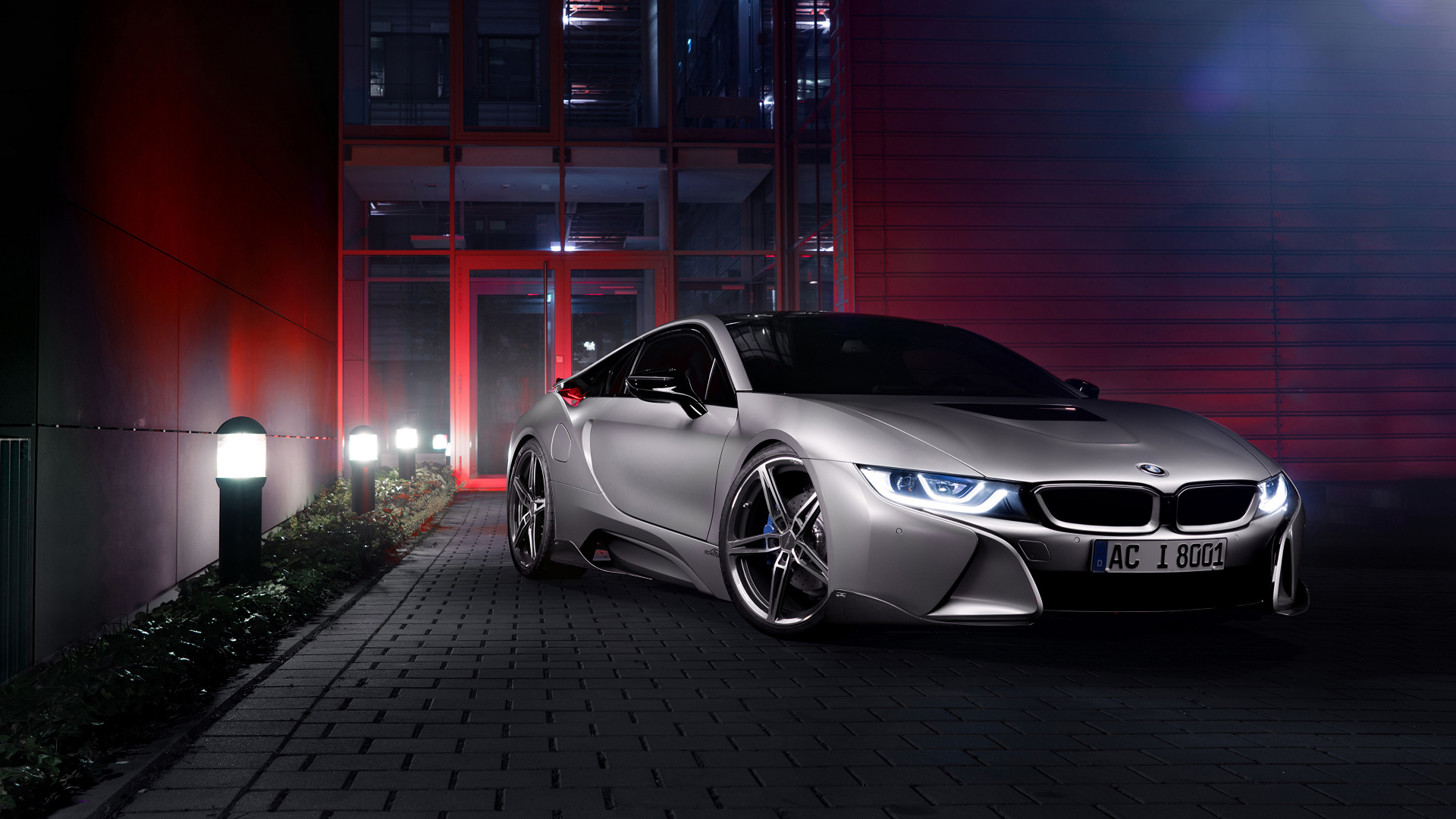 Обои спорткар, авто, 2015 BMW i8, bmw, Литые диски в разрешении 1920x1080