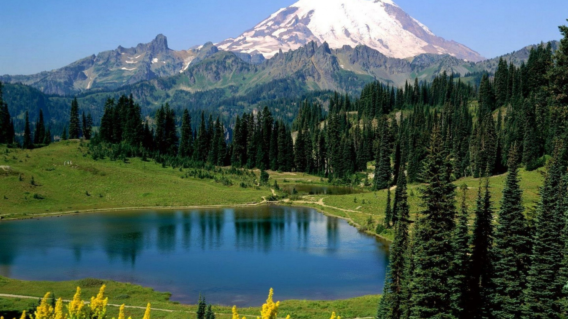 Обои парк, национальный парк, гора, природа, дикая местность в разрешении 1920x1080