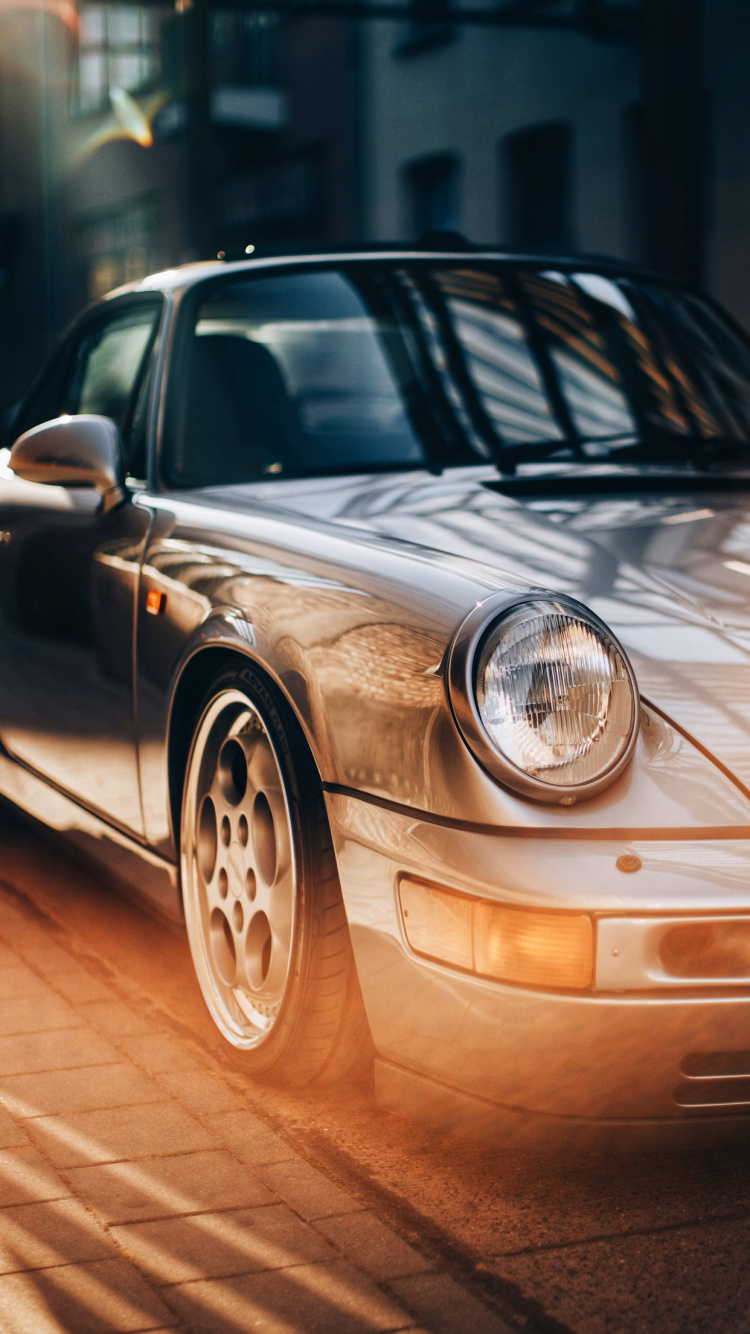 Обои Порше 911, легковые автомобили, спорткар, Порше, Dr ing hcf porsche ag в разрешении 750x1334