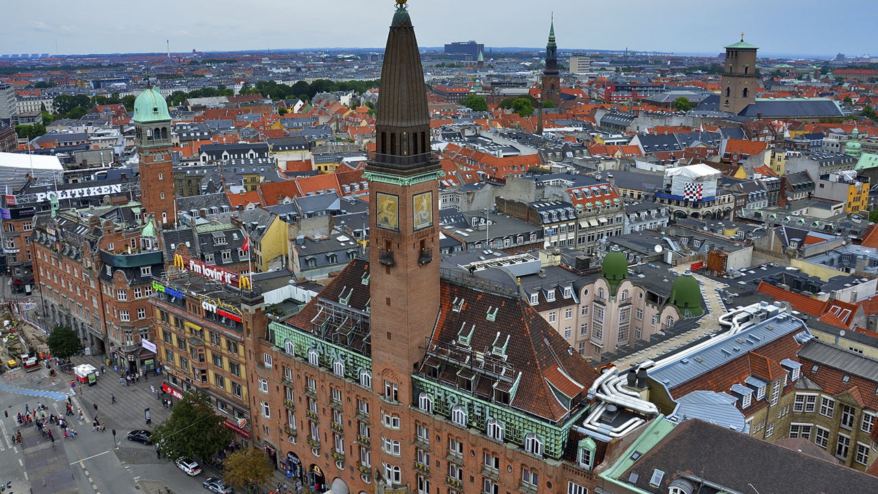 Обои городской район, город, ориентир, городок, городской пейзаж в разрешении 1280x720