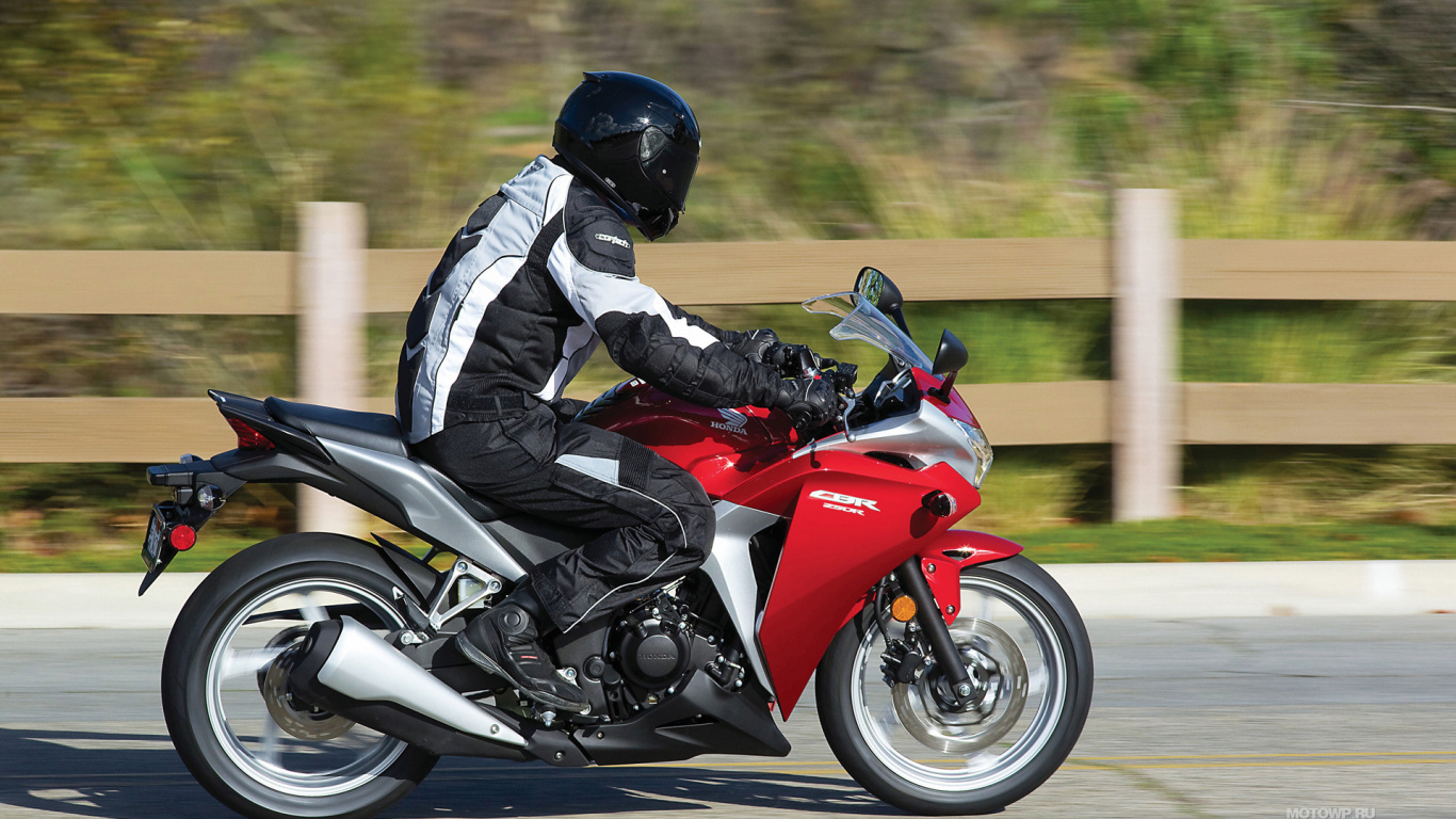 Обои Honda Motor Company, авто, аксессуары для мотоциклов, мотоцикл, Хонда cbr250r в разрешении 1366x768
