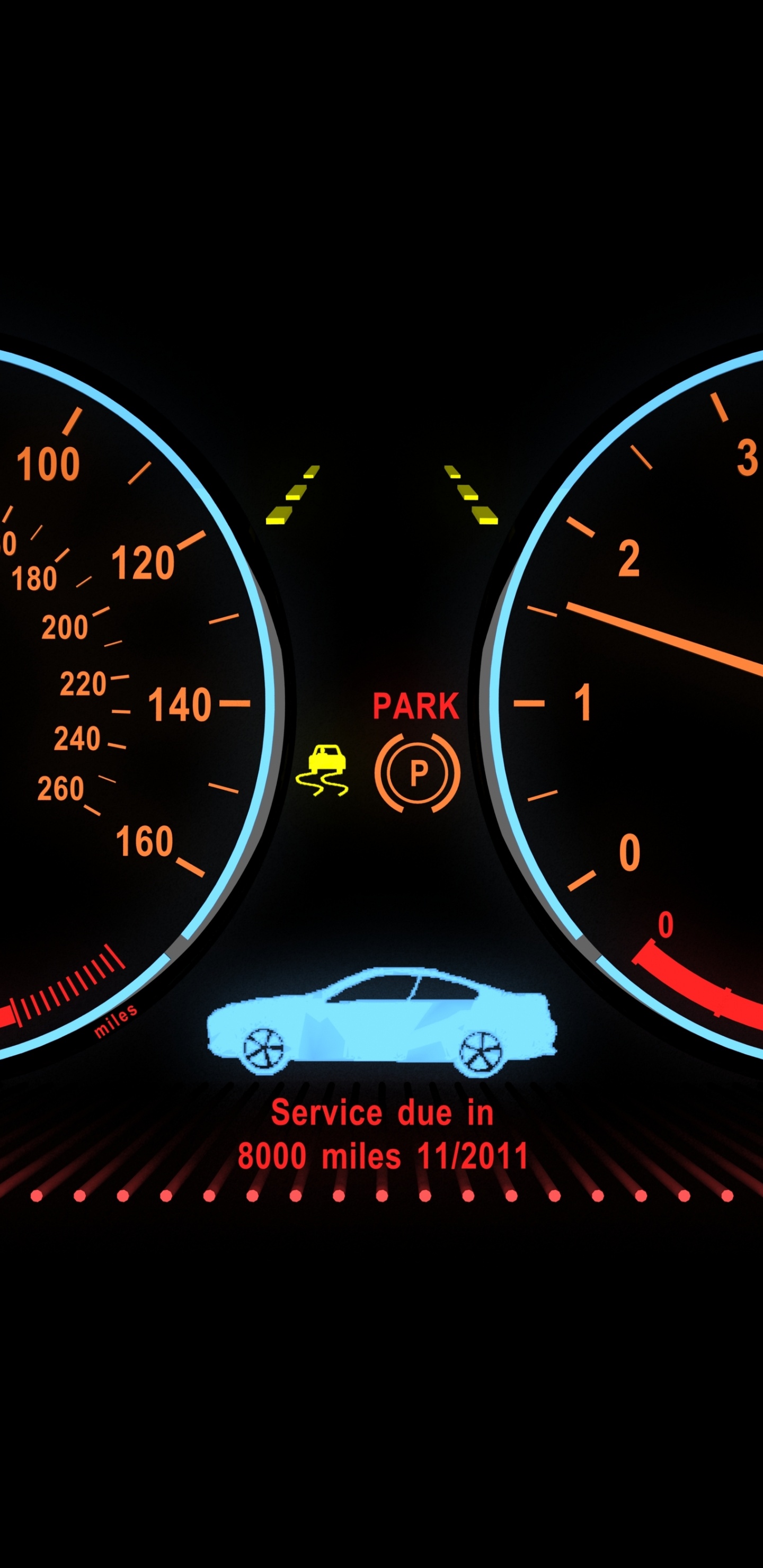 Обои спидометр, одометр, авто, тахометр, автомобильные запчасти в разрешении 1440x2960