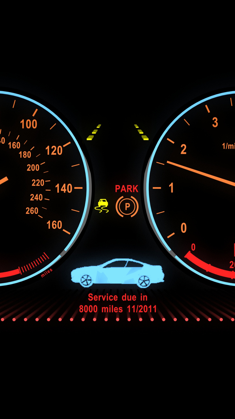 Обои спидометр, одометр, авто, тахометр, автомобильные запчасти в разрешении 750x1334