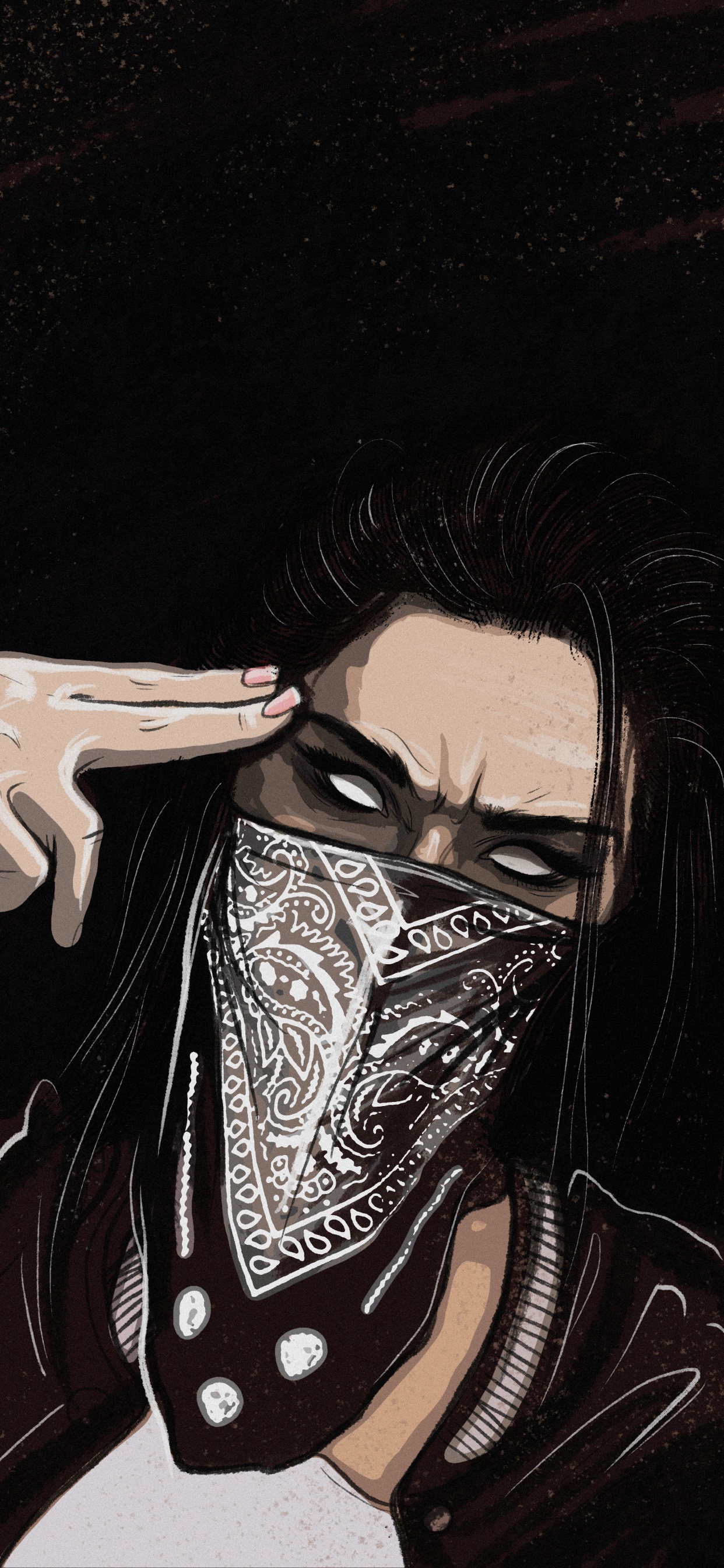 Обои джариум, инфиникс, soundcloud, режим зверя, шея в разрешении 1242x2688