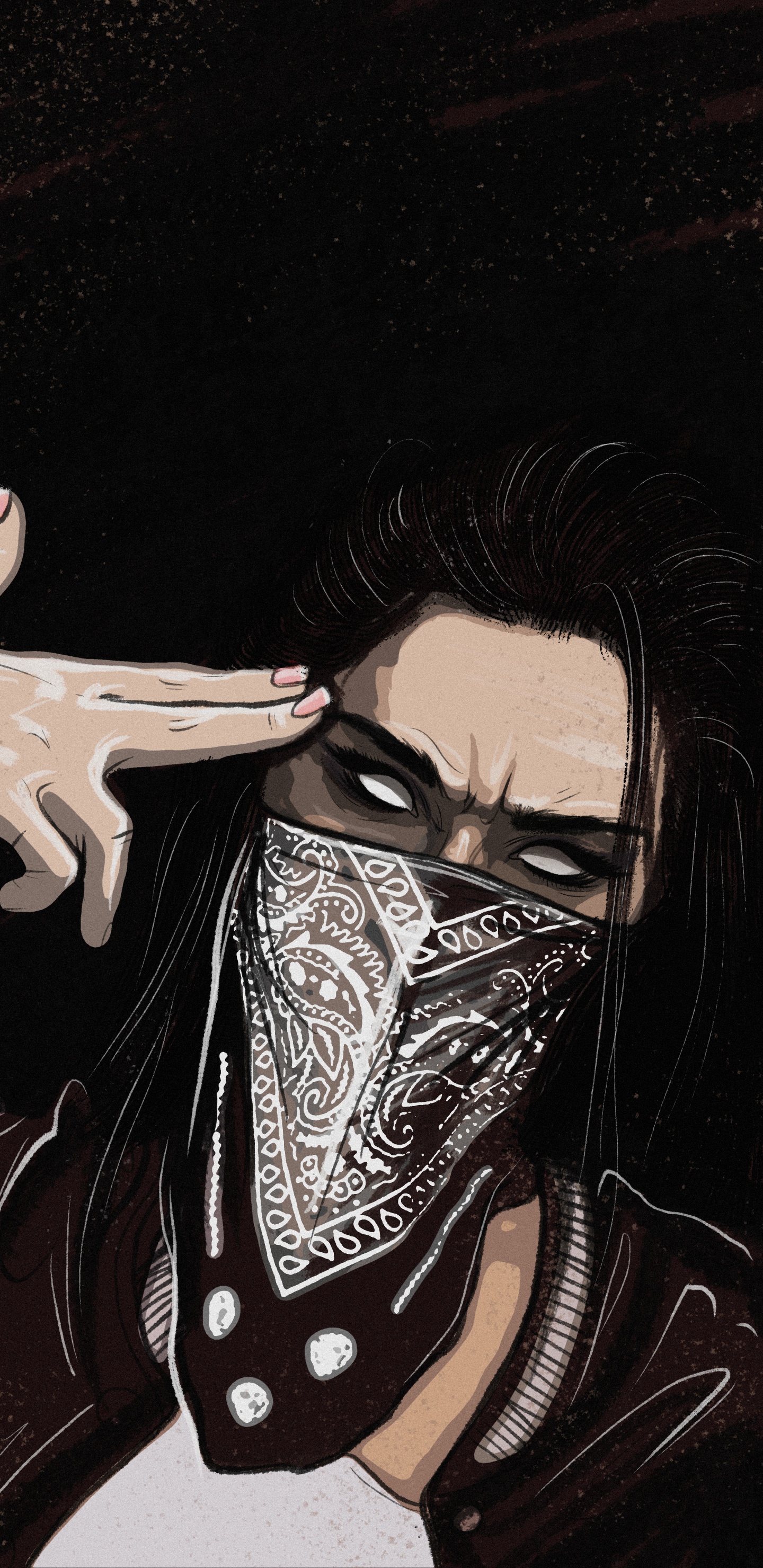 Обои джариум, инфиникс, soundcloud, режим зверя, шея в разрешении 1440x2960