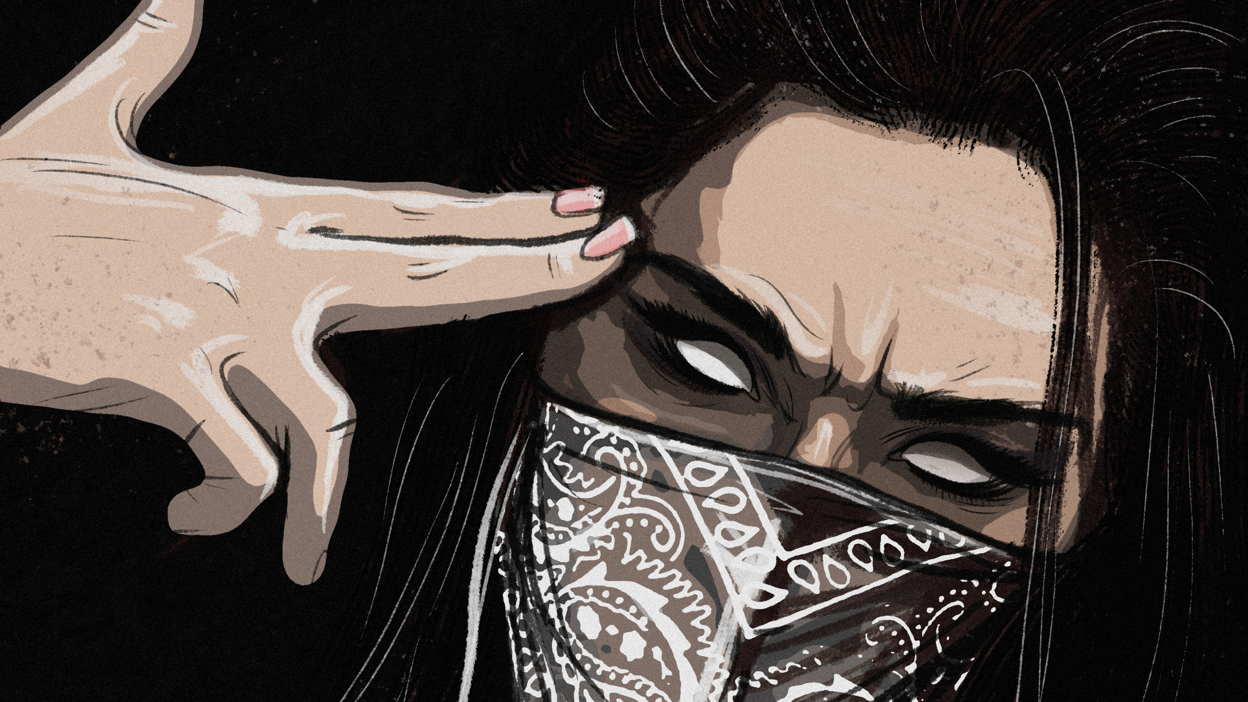 Обои джариум, инфиникс, soundcloud, режим зверя, шея в разрешении 2560x1440