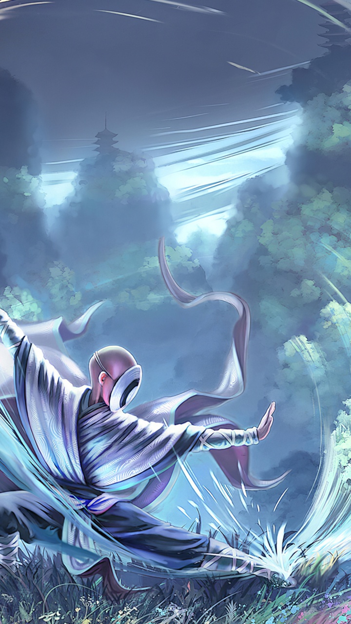 Обои мир, свет, природа, арт, живопись в разрешении 720x1280