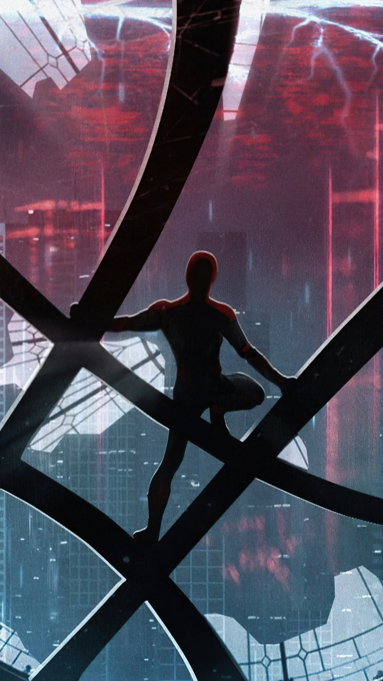 Обои spider-man no way home в разрешении 750x1334