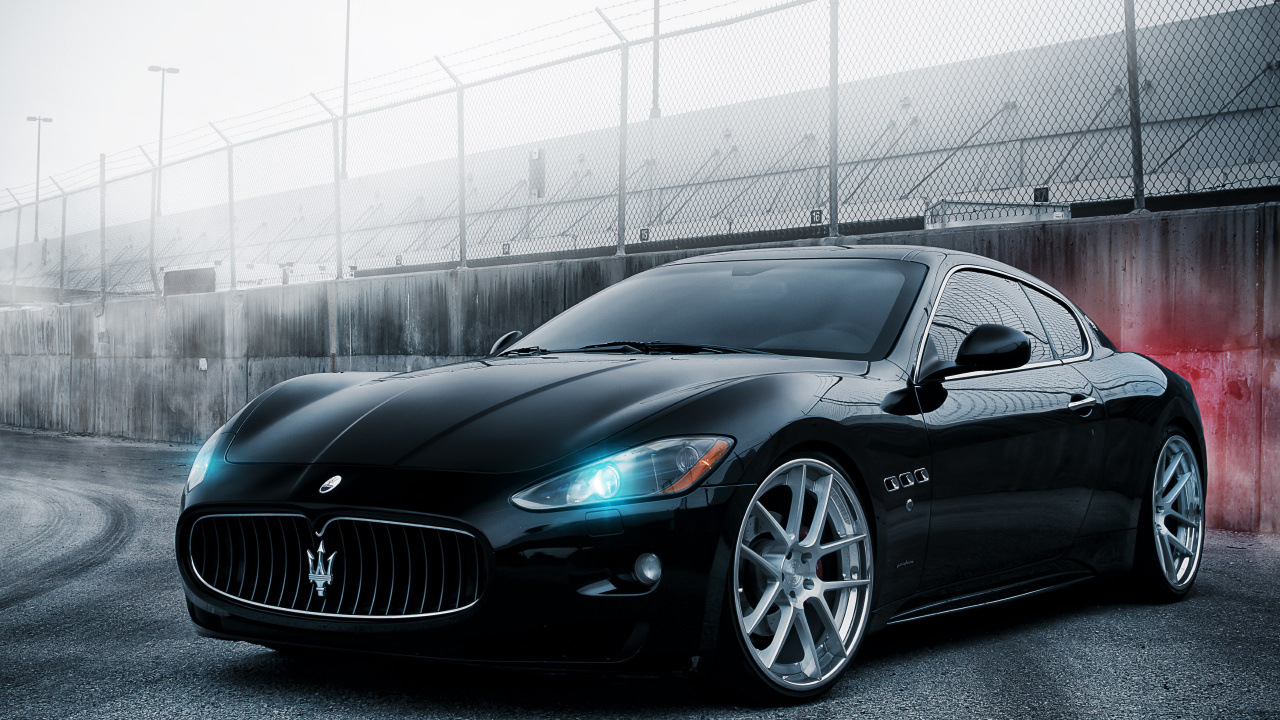 Обои Мазерати, авто, спорткар, maserati granturismo, Гранд туреры в разрешении 1280x720