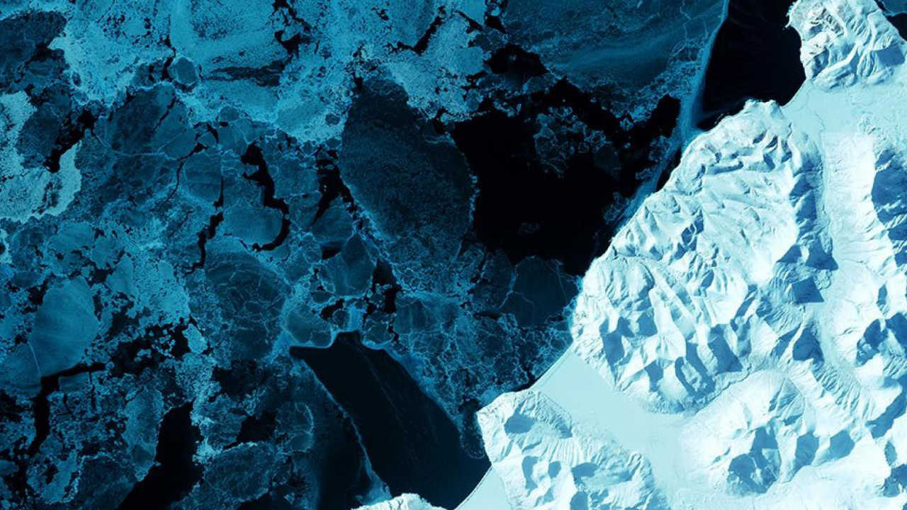 Обои вода, лазурный, замораживание, ледяная шапка, Аква в разрешении 1280x720